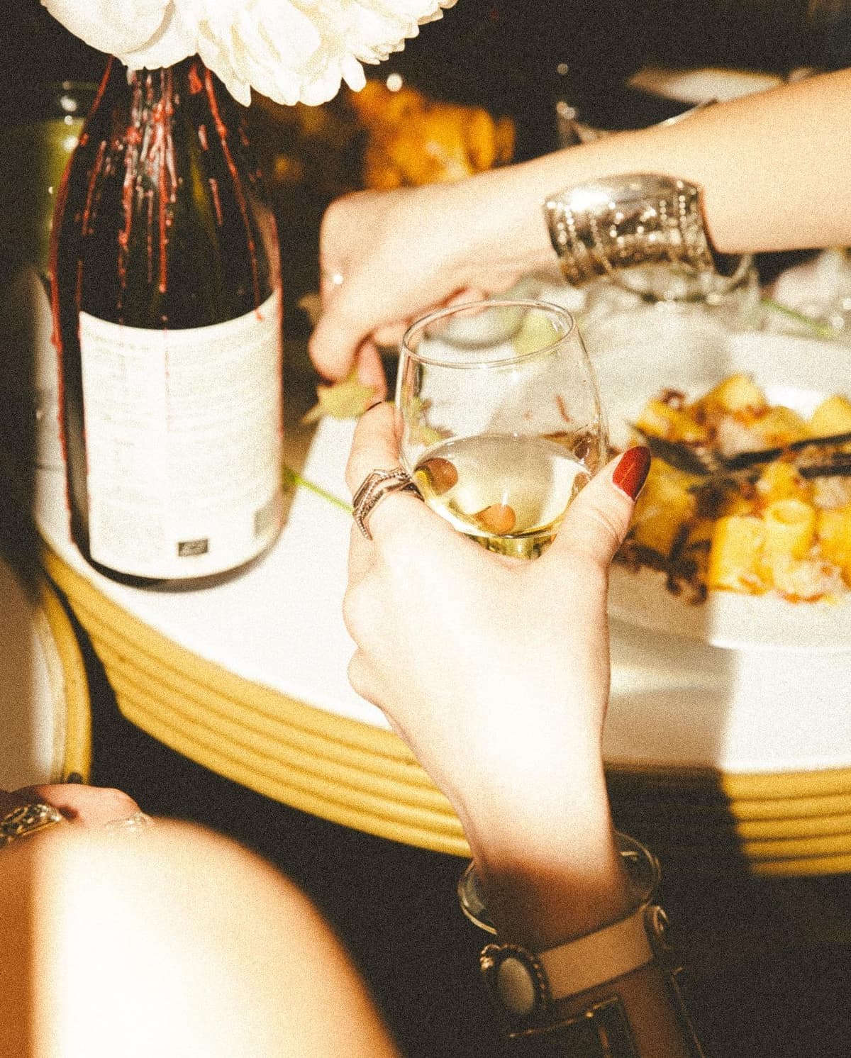 Verre de vin, bijoux