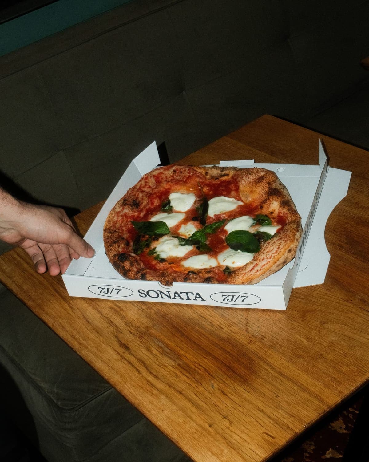Margherita en boîte